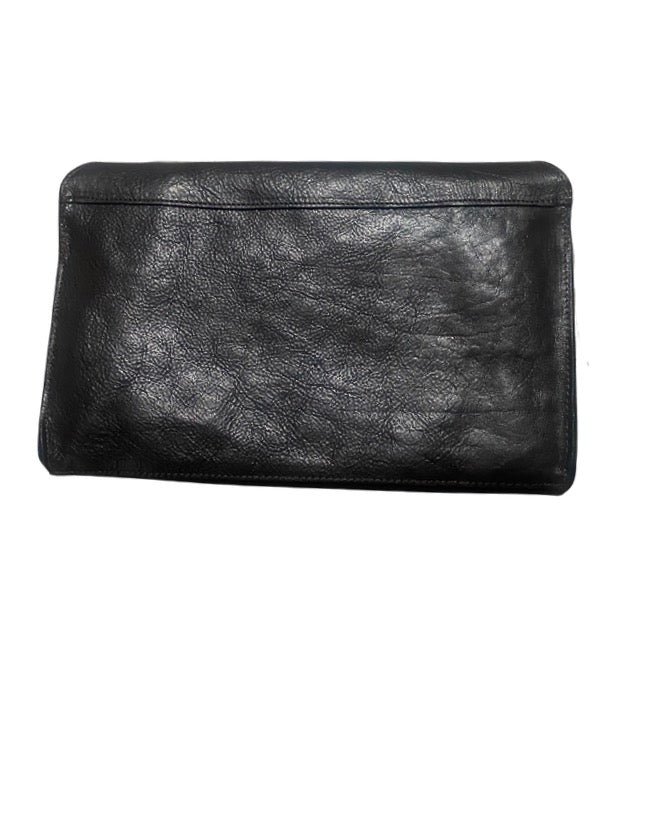 Forget Me Not Leather Clutch